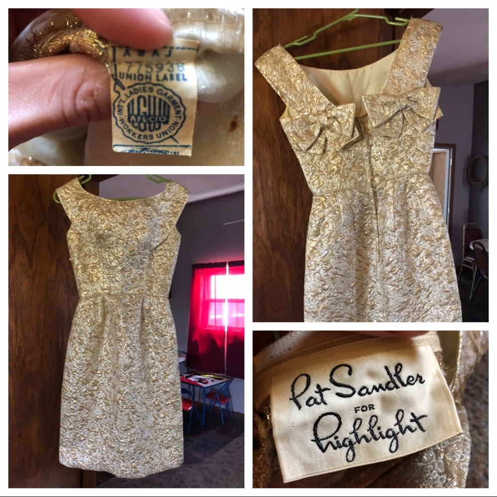 gold vintage sheath size 00